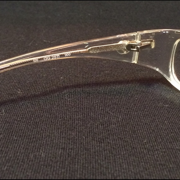 Gucci Clear Glasses with Brown Case - Picture 6 of 7
